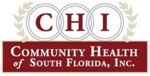 Logo for Community Health of South Florida.