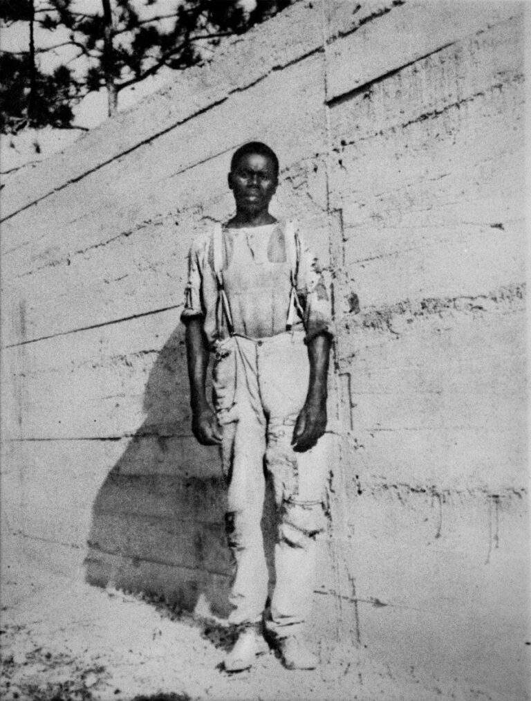 An Afro-Bahamian worker that helped construct the People's Dock just south of the Estate.
