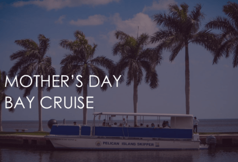 Guests aboard a boat wait to embark on a Mother's Day bay cruise.